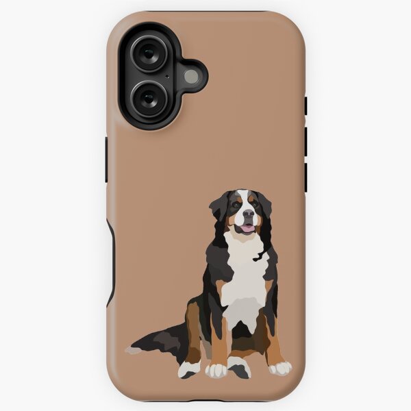 Item preview, Bernese Mountain Dog Portrait Digital Illustration designed and sold by sherylwylie.