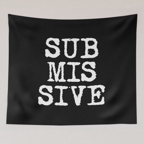 Item preview, Submissive: A single word that says everything designed and sold by Beijo-Vertical.