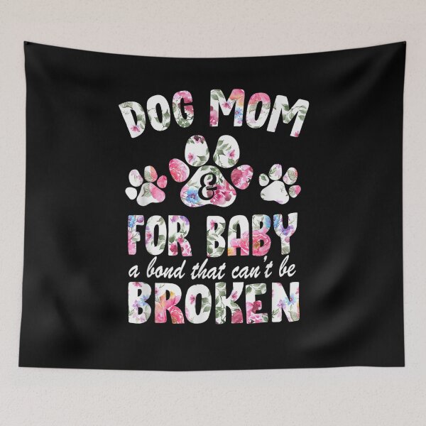 Item preview, Dog Mom And Fur Baby A Bond That Can't Be Broken  designed and sold by lolahomya.