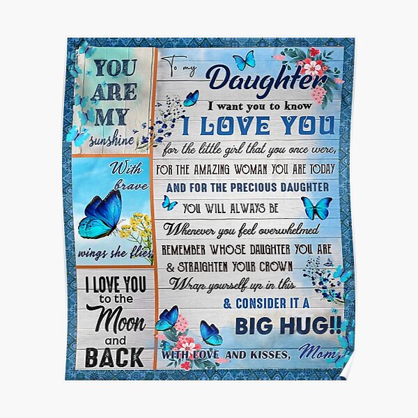 To My Mom I Will Like You For Always Happy Mothers Day Poster, Personalized  Mother Gifts - Allsoymade