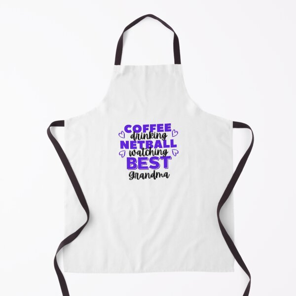 Item preview, Coffee drinking. Netball watching. Best grandma designed and sold by TheGreenGoat.