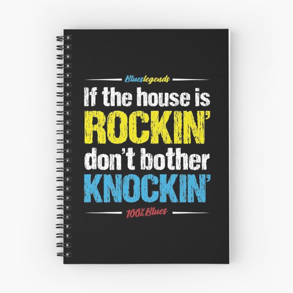 Item preview, If The House Is Rockin', Don't Bother Knockin' designed and sold by 3bs-studio.