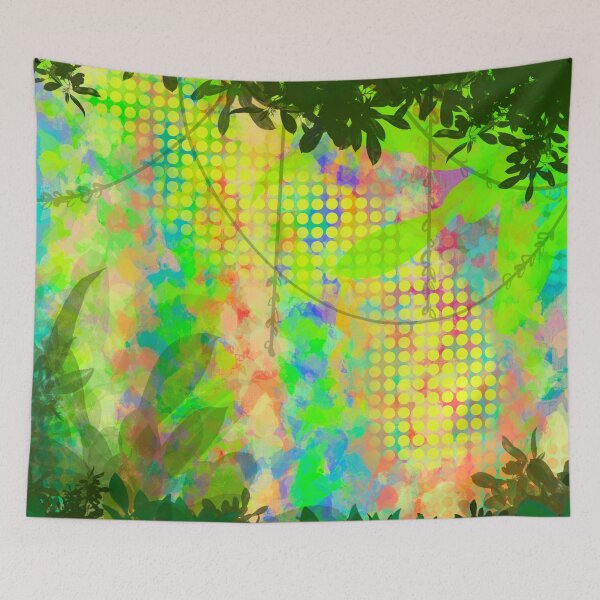 Item preview, Jungle Pattern designed and sold by redstitchlab.