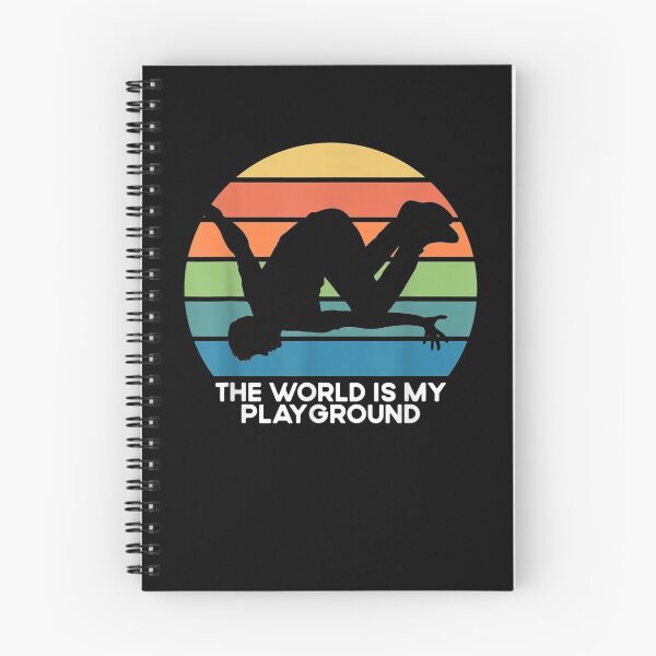Item preview, Parkour Free Running World Is My Playground Silhouette Gift  designed and sold by lolahomya.