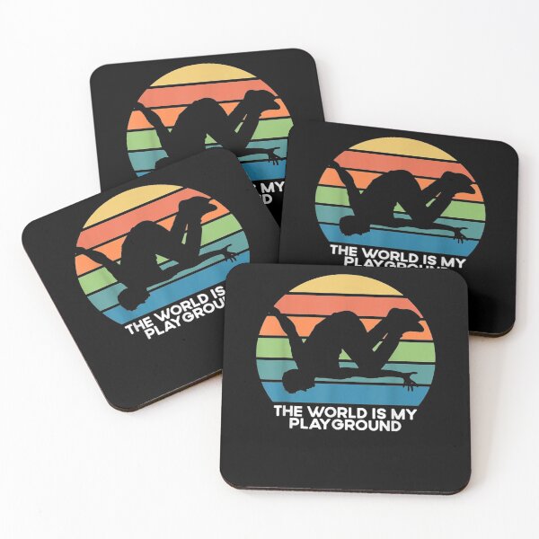 Item preview, Parkour Free Running World Is My Playground Silhouette Gift  designed and sold by lolahomya.