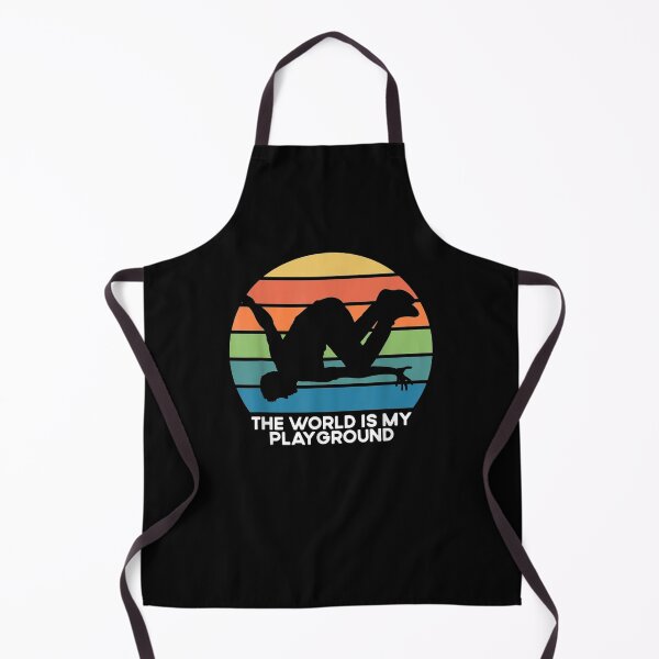 Item preview, Parkour Free Running World Is My Playground Silhouette Gift designed and sold by lolahomya.