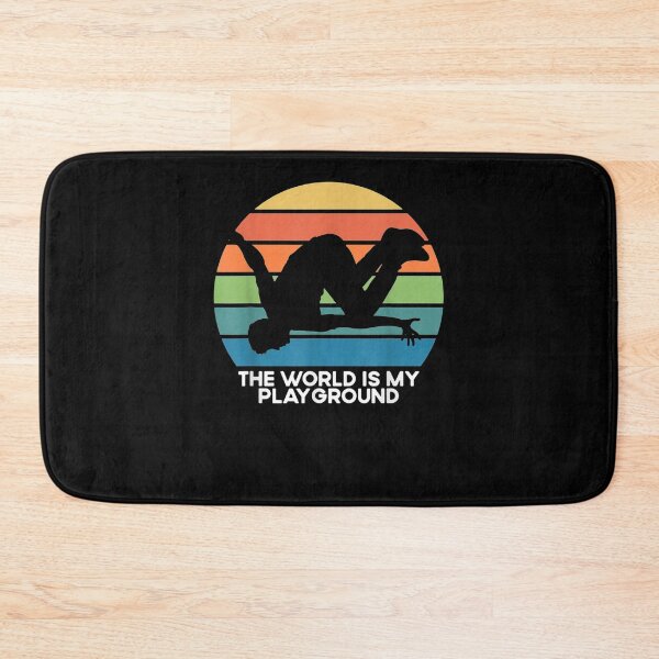 Item preview, Parkour Free Running World Is My Playground Silhouette Gift  designed and sold by lolahomya.