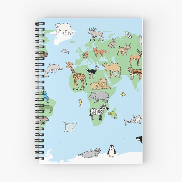 Item preview, Animal Worldmap designed and sold by abroadland.