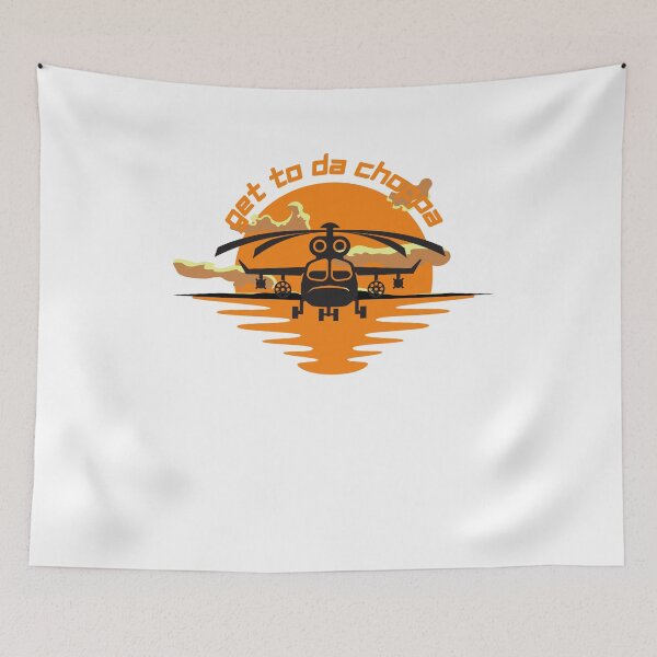 Item preview, Vintage Retro Sunset Get to da Choppa designed and sold by laiwole.
