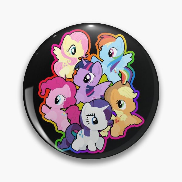 Item preview, The Mane Six designed and sold by Polka-Dot-Paint.
