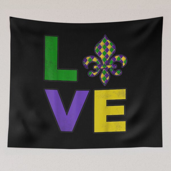 Item preview, I Love Mardi Gras Mardi Gras For Girls  designed and sold by lolahomya.