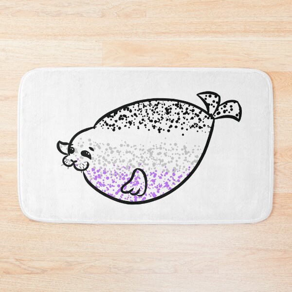 Item preview, Playful Yuki the Seal (asexual edition) designed and sold by Zavariell.