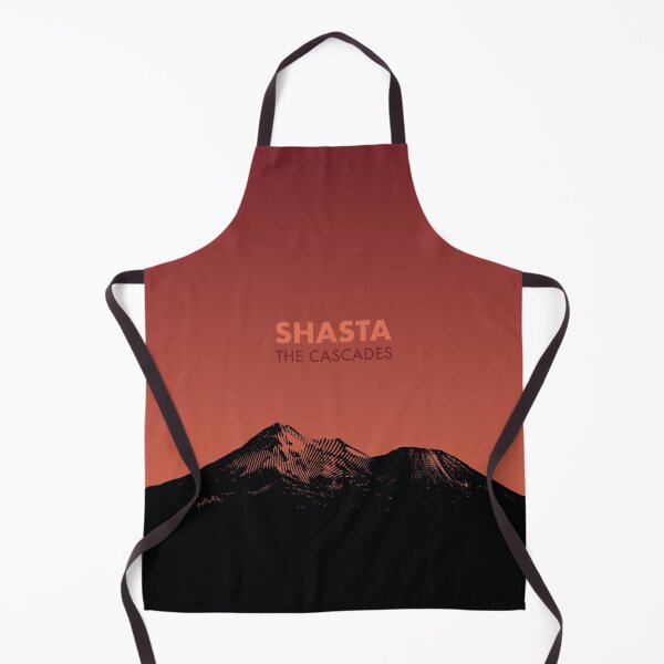 Item preview, Mount Shasta Silhouette Art - US Gift designed and sold by PilgrimageShop.