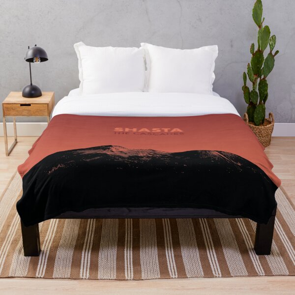 Aperçu de l'œuvre Mont Shasta Silhouette Art - cadeau américain créée et vendue par PilgrimageShop.