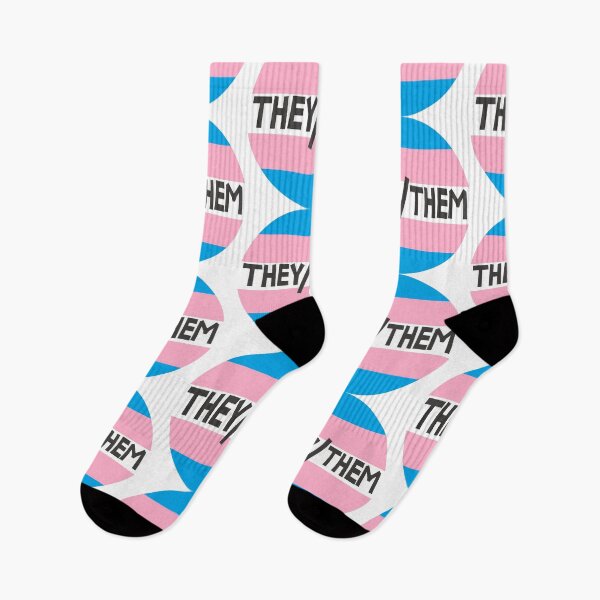 Item preview, Pronouns They/Them Transgender designed and sold by  NamelessMeowMeow.