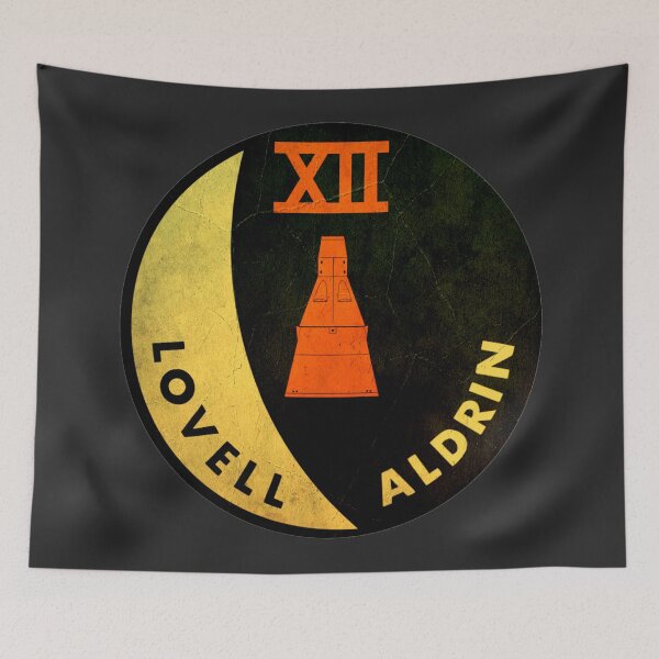 Item preview, vintage Gemini 12 logo designed and sold by trendistudio.