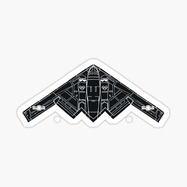 Item preview,  B2 Spirit, Stealth Bomber -  Aeroplane, Aircraft, Illustrated Tribute designed and sold by FoleyPottery.