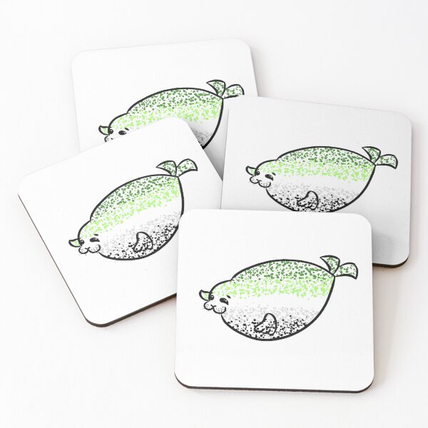 Item preview, Playful Yuki the Seal (aromantic edition) designed and sold by Zavariell.