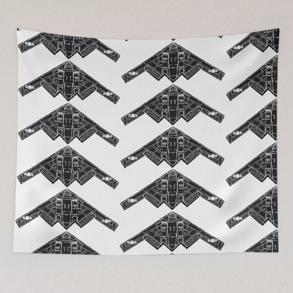 Item preview,  B2 Spirit, Stealth Bomber -  Aeroplane, Aircraft, Illustrated Tribute designed and sold by FoleyPottery.