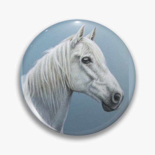Artikelvorschau, Weißer Hengst - White Stallion entworfen und verkauft von Arts & Dogs.
