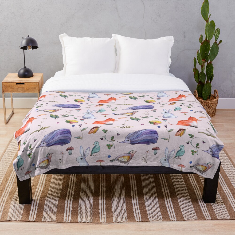 Item preview, Throw Blanket designed and sold by SpottedPilot.