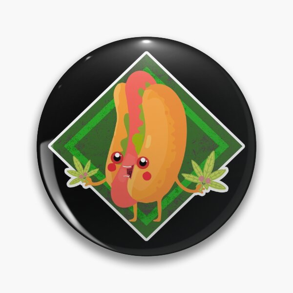 Item preview, Food Hotdog Sandwich Cannabis Gift designed and sold by TTFMerch.