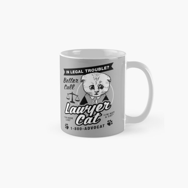 Item preview, Lawyer Cat designed and sold by Yipptee Shirts.