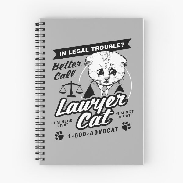 Item preview, Lawyer Cat designed and sold by Yipptee Shirts.
