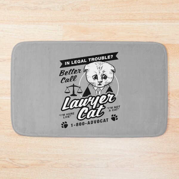 Item preview, Lawyer Cat designed and sold by Yipptee Shirts.