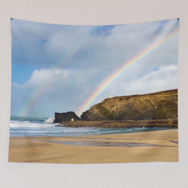Item preview, Rainbows Over Portreath designed and sold by Terri Waters Photography & Design.