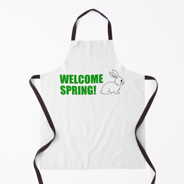Item preview, Welcome Spring Bunny Cartoon designed and sold by jaycartoonist.