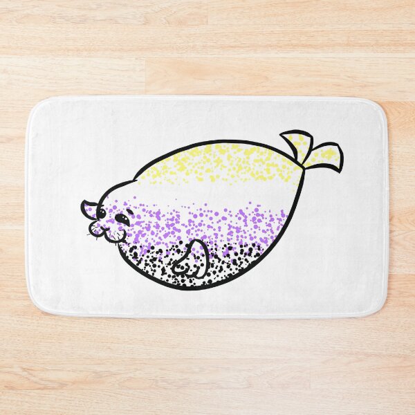 Item preview, Playful Yuki the Seal (nonbinary edition) designed and sold by Zavariell.