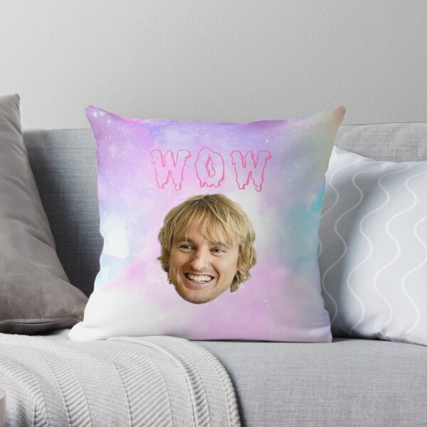Owen WOWson Throw Pillow
