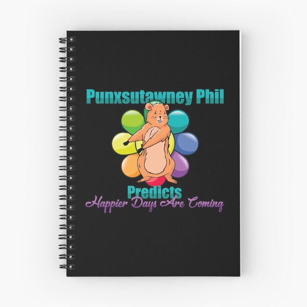 Item preview, Punxsutawney Phil - Happier Days Are Coming designed and sold by Animal Gifts For Animal Lovers.
