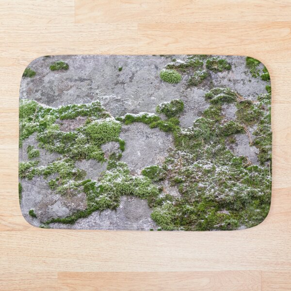 Item preview, Seamless Rock with Snowy Green Moss designed and sold by TiianTaival.