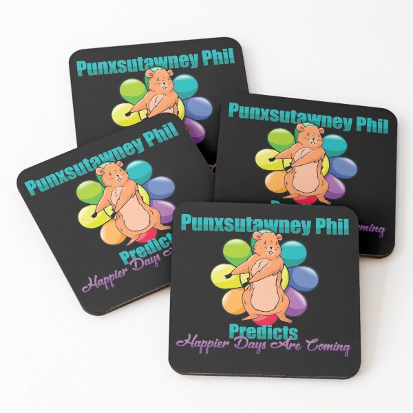 Item preview, Punxsutawney Phil - Happier Days Are Coming designed and sold by Animal Gifts For Animal Lovers.