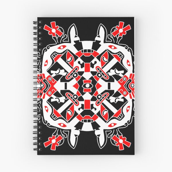 Item preview, Aztec codex borgia Xochipilli day kaleidoscope  designed and sold by Quetzalcoatlia.