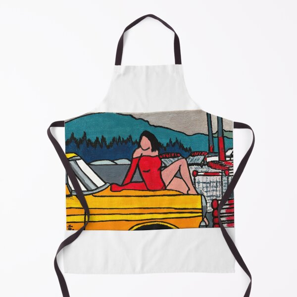 Item preview, Betty Blue on a Yellow Car designed and sold by Art-Aitch.