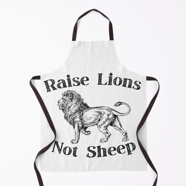 Item preview, Raise Lions Not Sheep Design 1 designed and sold by SweetAndSpice.