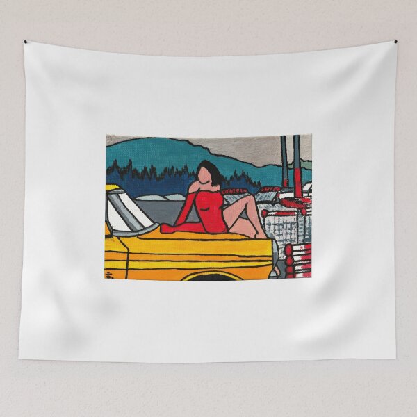 Item preview, Betty Blue on a Yellow Car designed and sold by Art-Aitch.