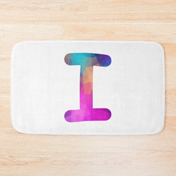 Item preview, Letter I Capital Alphabet Colorful Art Funny I Gift designed and sold by Shariss.