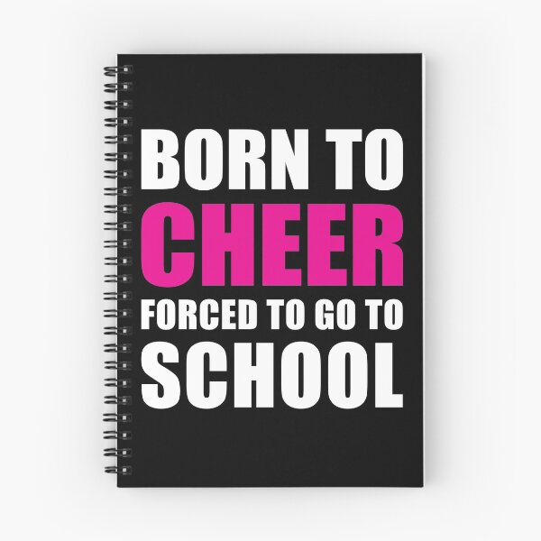 Item preview, Born to Cheer Forced to Go To School designed and sold by TendyTees.