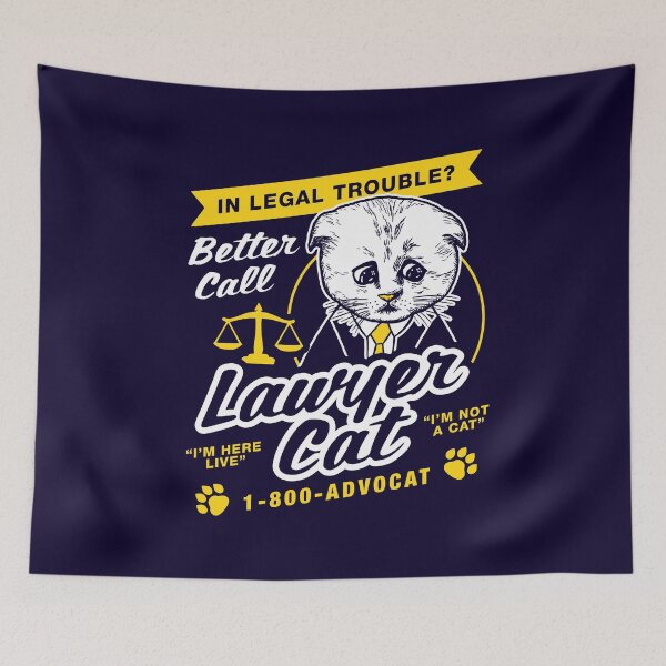 Item preview, I'm Not A Cat Filter Lawyer designed and sold by Yipptee Shirts.