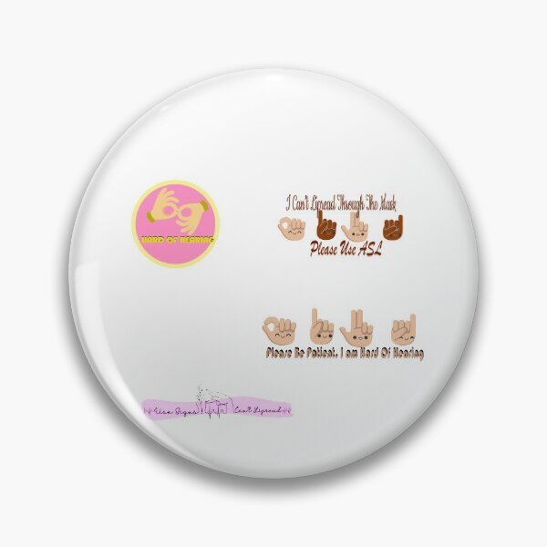 Item preview, Hearing Aids - hearing aid - Emblem For The Hearing Impaired designed and sold by 0umStore.