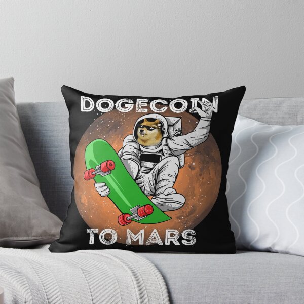 Aperçu de l'œuvre Dogecoin à Mars créée et vendue par Messika.