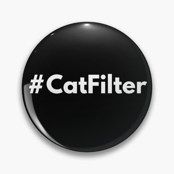 Item preview, Hashtag Cat Filter designed and sold by HashtagZone.