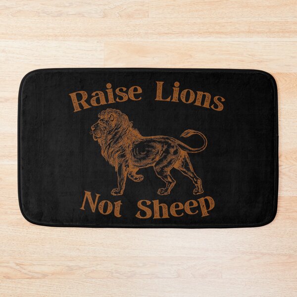 Item preview, Raise Lions Not Sheep Design 2 designed and sold by SweetAndSpice.