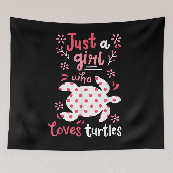 Item preview, Sea Turtle Just A Girl Turtles Gift  designed and sold by ninapfvu.