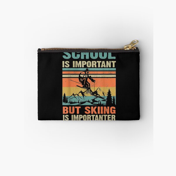 Item preview, Vintage School Is Important But Skiing Is Importanter Gifts  designed and sold by ninapfvu.