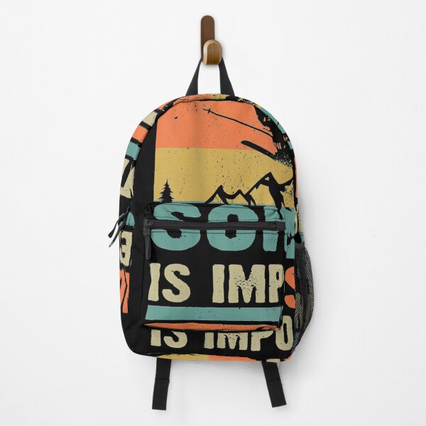 Item preview, Vintage School Is Important But Skiing Is Importanter Gifts designed and sold by ninapfvu.